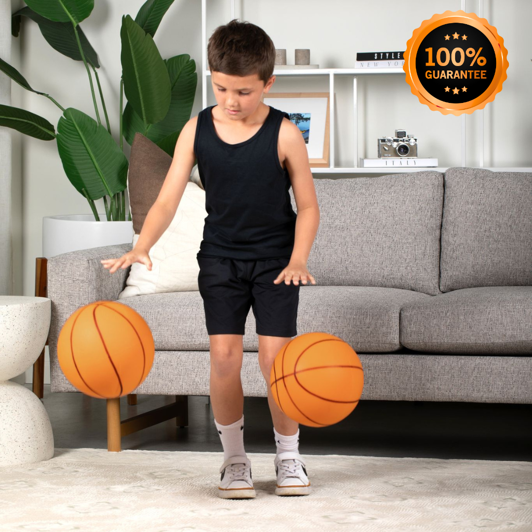 QBounce™ Silent Basketball 2.0 - Indoor Basketball